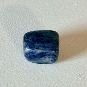 tumbled sodalite crystal